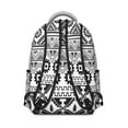 thumbnail image 3 of Retro Boho Backpack for Women - Tribal Design & Heavy Duty Oxford Fabric | 17" Laptop Compartment, Water-Resistant College Daypack for Campus, Dorm & Travel, 3 of 6