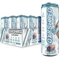 thumbnail image 3 of EHP Labs x Ghostbusters OxyShred Healthy Energy Drink - Zero Sugar Energy Drinks, Green Tea Extract, Vitamin C & L Carnitine - Zero Carbs, Zero Calories, Clean Caffeine - Frosty Big Apple (12-pack), 3 of 5
