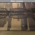 thumbnail image 6 of Ambesonne Scenery Place Mats Set of 4, Shanghai Morning View, Standard Size, Blue Brown, 6 of 6
