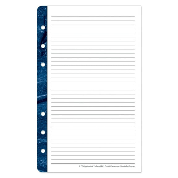 FranklinCovey Monticello Lined Pages (Compact Size)