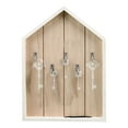 thumbnail image 1 of Clearance! Key Holder for Wall Decorative Wooden Wall Key Rack Organizer with 5pcs Key Hooks Wall Mount Key Hanger for Rustic Home Decorative the Key Mail Organizer, 1 of 7