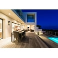 thumbnail image 2 of Z Lite 584B-DBZ-OBS 24 in. Dunbroch 1 Light Deep Bronze & Outdoor Brass Outdoor Wall Sconce, 2 of 6