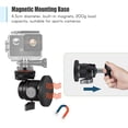 thumbnail image 2 of FlyFlise Mini Dual Use Ball Head Ballhead Adapter 1/4 Inch Screw & Cold Shoe, 2 of 8