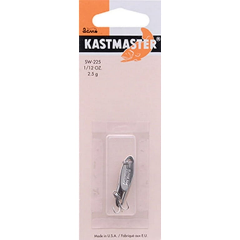 Acme Tackle Kastmaster Fishing Lure Spoon Chrome 1/12 oz. 