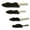 Black, variant on Blade Guard Knife Blade Protectors Chef’s Set Made in USA, Green