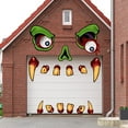 thumbnail image 5 of JANYUN Halloween Trunk or Treat Car Decoration Kit with Eye-catching Monster Face Teeth and Spooky Window Stickers for Halloween Outdoor Decor for Your Car Garage Door Archway, 5 of 5