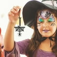 thumbnail image 2 of Spider Halloween Decoration Hang Tag Set with 26 Iron Letters 5.3 cm x 9 cm, Black Rope Included, 2 of 4