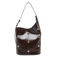 thumbnail image 1 of Bolso Hombro Tipo Cubo para Mujer Cierre Magnético Cuero PU Viajes, 1 of 9