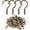 Bronze, variant on Minzimin Screw Hooks, 1-1/4 inch Metal Screw Cup Hooks, Multi-functional Wall Hooks, Kitchen Hooks, Plant Hooks, 50-pack
