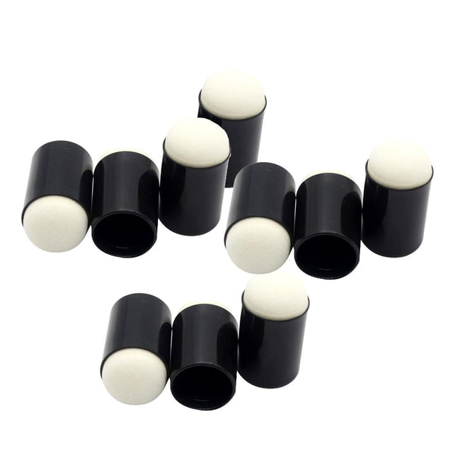 10 Unids Esponja Daubers Pintura Tinta Estampación Tiza Artesanía Herramientas