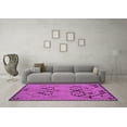 thumbnail image 3 of Ahgly Company Indoor Square Southwestern Purple Country Area Rugs, 4' Square, 3 of 4