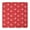 Red Christmas Reindeer, variant on Red Christmas Knitted Pattern Square Fitted Tablecloth with Elastic Edge,Square Table Cover,Washable Elastic Table Cover for Home Kitchen Party Decor 36"x36"