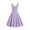 Purple, variant on Aboser Wedding Guest Dresses for Women Spring Sleeveless Cocktail Dress Lace Evening Formal Dresses A Line Swing Cocktail Midi Dress
