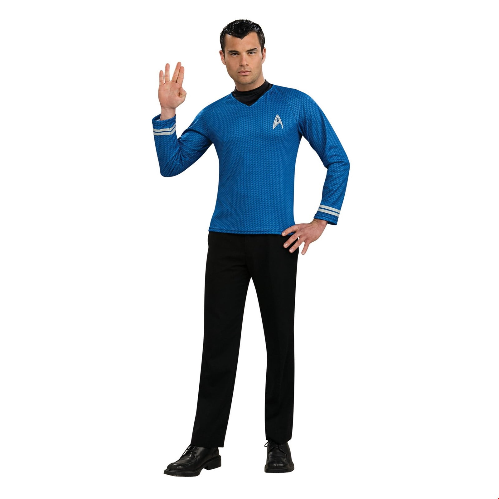 Star Trek Costumes Adult Deluxe Star Fleet Uniform Halloween Fancy Dress 