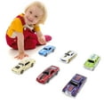 thumbnail image 1 of Modèle de Mini Voiture, Jouet de Course Compagnon de Jeu 6 Pcs pour Garçons, 1 of 7
