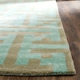 thumbnail image 3 of SAFAVIEH Soho Darden Geometric Wool Area Rug, Light Blue/Multi, 2' x 3', 3 of 6