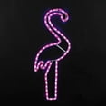 thumbnail image 3 of Novelty Lights 24" LED Pink Flamingo Rope Light Motif Sculpture, Tropical Decorations, 3 of 3