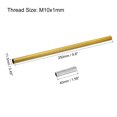 thumbnail image 2 of Unique Bargains M10 Thread 9.8' Coupling Nut with Pipe Hex Nut Threaded Extension Rod Kit Bronze 2 Set, 2 of 4