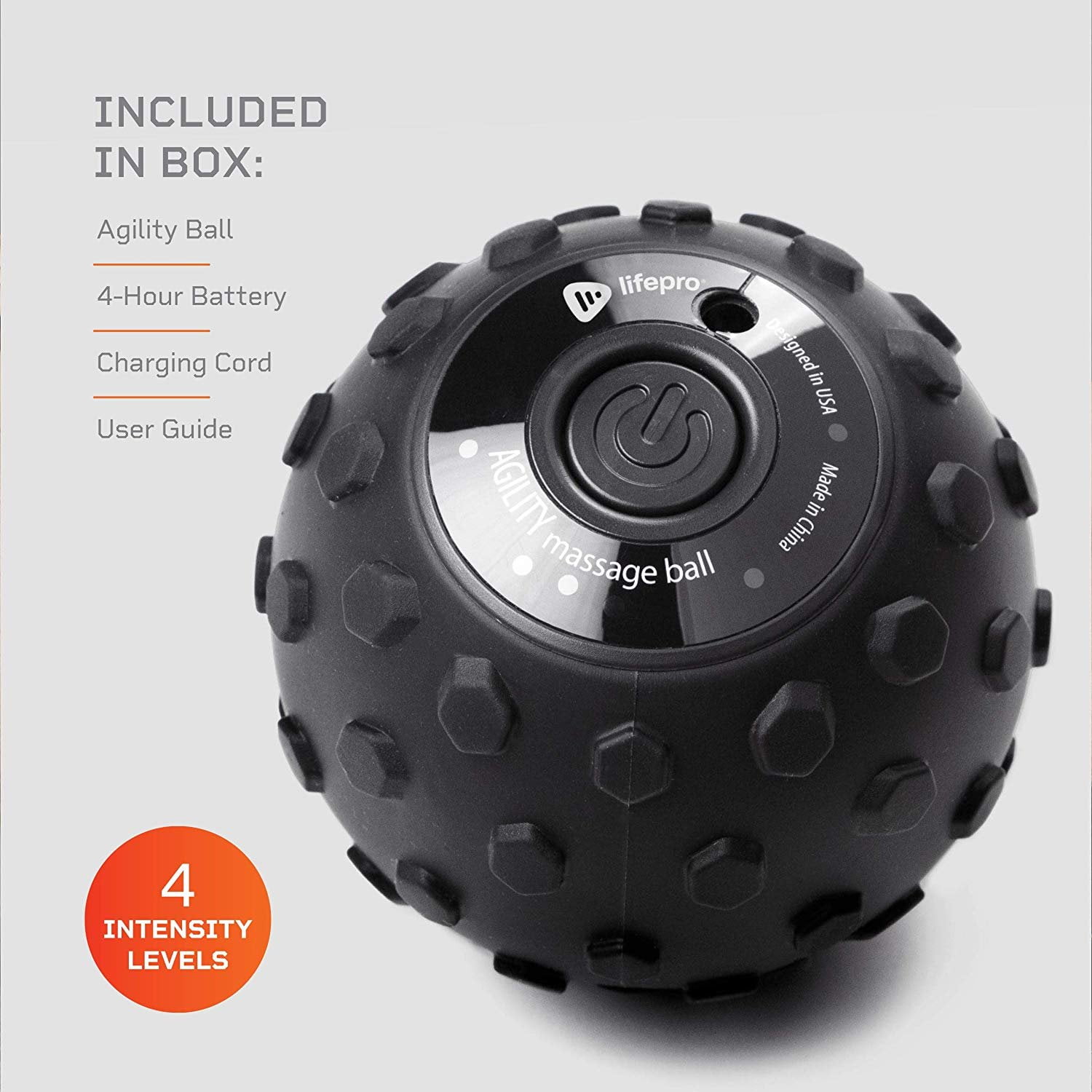 Lifepro - Brandclub - LifePro 4-Speed Vibrating Massage Ball Roller-  Revolutionary Lacrosse Ball Deep Tissue Trigger Point Therapy - Massage  Ball for Plantar Fasciitis, Yoga Therapy, Mobility, Myofascial Release Ball