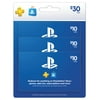 PlayStation Multipack 3x10 Gift Card [Physical Card]