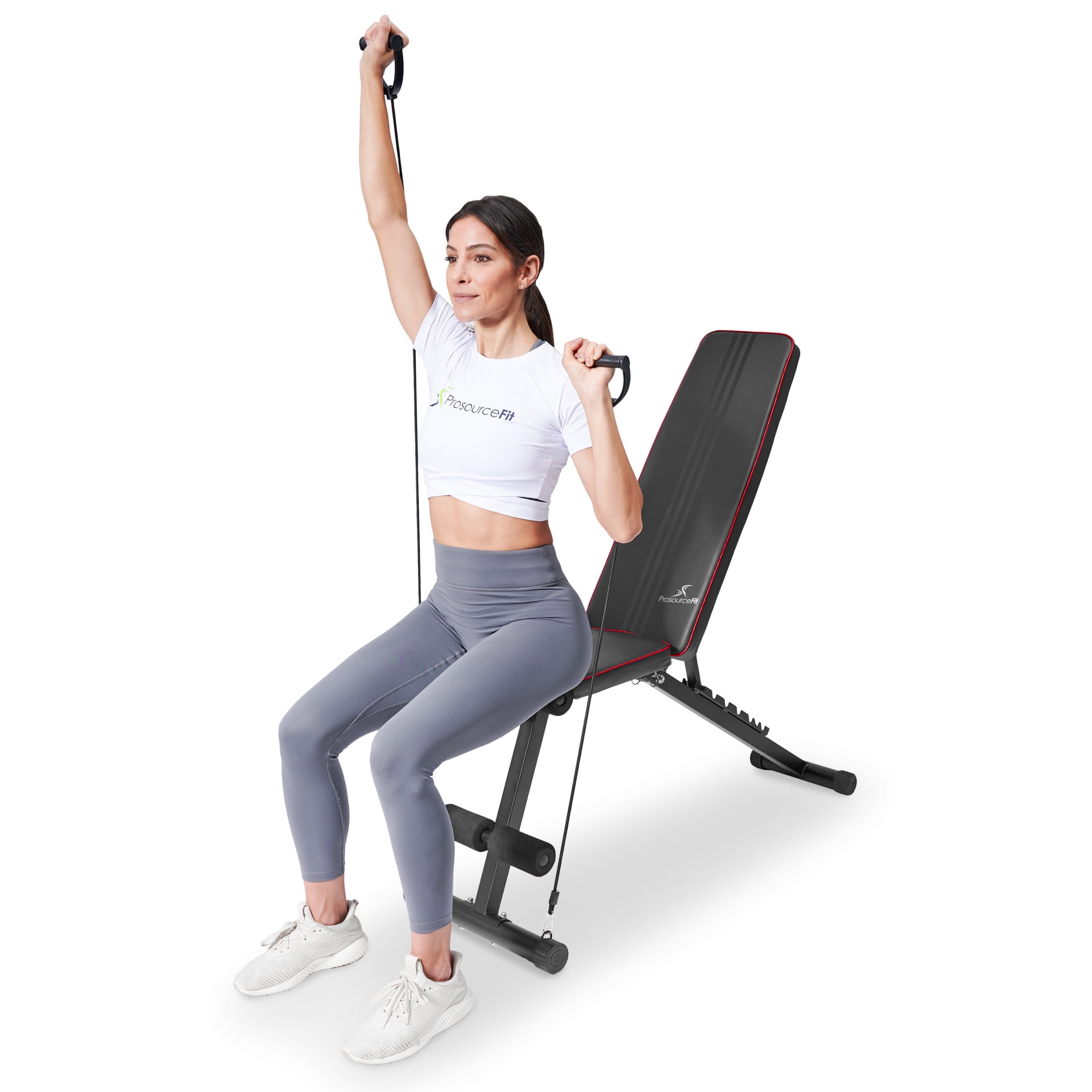 ProsourceFit Adjustable Weight Bench for Home and Gym Strength Training