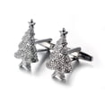 thumbnail image 4 of Mancuernas de Plata Fernando para Hombres Elegante Forma Motocicleta Puño, 4 of 4