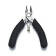 thumbnail image 2 of 1pc Stainless Steel Mini Cutting Pliers Flush Cutter with PVC Handle Black 10x5.5x1cm, 2 of 4
