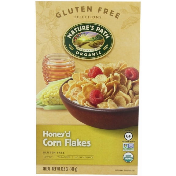 Nature's Path Honey Corn Flakes, Box 10oz
