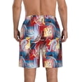 thumbnail image 3 of Naloa Hawaiian Style Men's Beach Shorts, Surfing shorts, Swim trunks, Quick Dry Swim Trunks for Surfing Beach Fun - Large, 3 of 9