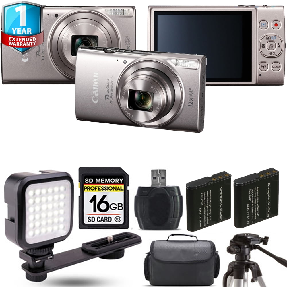 Canon PowerShot G9 X Mark II Digital Camera - Silver - Walmart.com