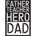 thumbnail image 3 of Reed, Tara 11x14 Black Modern Framed Museum Art Print Titled - Fathers Day Sentiment portrait black, 3 of 5