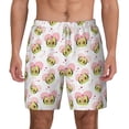 thumbnail image 2 of Goofa Avocado Lovers Printed Men's Swim Trunks Board Shorts Quick Dry Mens Swimming Trunks with Compression Liner,Breathable Fit Hawaii Beach Shorts-XX-Large, 2 of 9