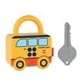 thumbnail image 1 of sweethay Juguetes para niños, juguetes de dibujos animados a juego para padres e hijos, candados de educación sensorial, accesorio de juguete Type3 NO3, 1 of 6