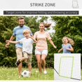 thumbnail image 3 of Soozier 4x5.7ft Baseball Rebounder Net - Black Steel Frame, Pitching & Fielding Trainer for Sports Practice, Portable Training Equipment for Yard & Field, 3 of 7