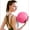 Rose Pink, variant on Minzimin Pilates Ball 9 Inch Core Ball, Small Exercise Ball with Exercise Guide Barre Ball Mini Yoga Ball for Pilates, Yoga, Core Training, Physical Therapy, Balance, Stability, Stretching