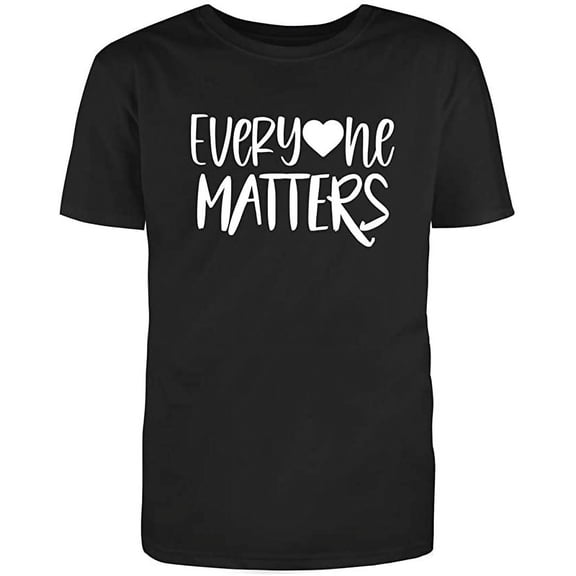 RedBarn Everyone Matters Equality Great Gift Lover Adult Humor Sarcastic Mens Graphic T Shirts