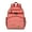 Red-1, variant on Waterproof School Backpack with Vintage Mushroom Print - Ergonomic Travel Daypack for Teens, Breathable Padded Back Support, Adjustable Chest Strap & Side Pockets
