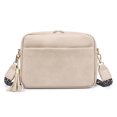 thumbnail image 1 of Bolsos Bandolera para Mujer Bolsos de Hombro de Cuero de PU Bolsos Mensajeros multibolsillos con Borla para Mujer Bolso Bandolera con múltiples Bolsillos Bolso de Viaje para Mujer, 1 of 6