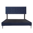 thumbnail image 1 of Base Cama Slim Individual + Cabecera Bilbao Azul Marino, 1 of 10