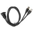thumbnail image 4 of Cable Impermeable Dual USB3.0 Seguridad Dual Aleación de Aluminio Para El Coche, 4 of 8