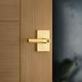 thumbnail image 7 of Kwikset 740PVLRCT-15S Prava Single Cylinder Keyed Entry Lever Set - Nickel, 7 of 7