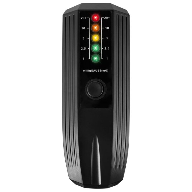 MesaSe EMF Meter High Accuracy Electromagnetic Field Radiation Detector Battery Powered Electric EMF Detector Ghost Hunting Paranormal Equipment Tester for Industrial Construction