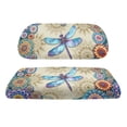 thumbnail image 6 of Garronmavis Bohe Dragonfly Golf Cart Seat Covers for Daily Protection, Breathable Air Golf Cart Rear Seat Cover Accessories for Most Original Front Seat, No Stapler Needed, 6 of 6