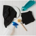 thumbnail image 4 of Juego de paños de cocina DII Basic Terry Collection Windowpane Black 6P, 4 of 4