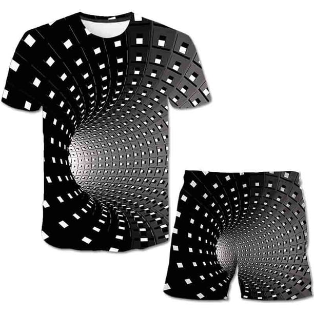 Conjuntos de ropa Whirlpool para bebés, niños y niñas, camisetas y pantalones cortos, 2 uds., trajes de verano, ropa informal a la moda para niños, trajes 1-14 Y9T Gao Jinjia LED