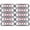 10x Red Clear Lens, variant on 4"x1" Thin Line 12V LED Side Marker & Clearance Lights – 2x Red, Clear Lens