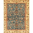 thumbnail image 1 of Ahgly Company Indoor Rectangle Abstract Metallic Gold Abstract Area Rugs, 7' x 10', 1 of 6