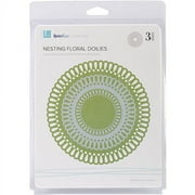 We R Memory Keepers DC0434 Lifestyle Nesting Dies-Floral Doilies, 3 Dies