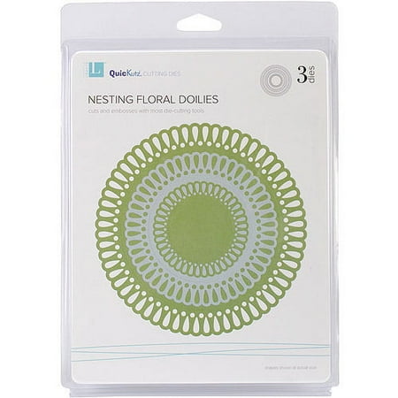 We R Memory Keepers DC0434 Lifestyle Nesting Dies-Floral Doilies, 3 Dies