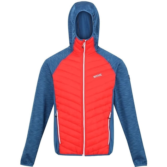 Regatta - Chaqueta Acolchada Andreson VI para Hombre (Rojo Fuego, Vaquero Luz de Luna)